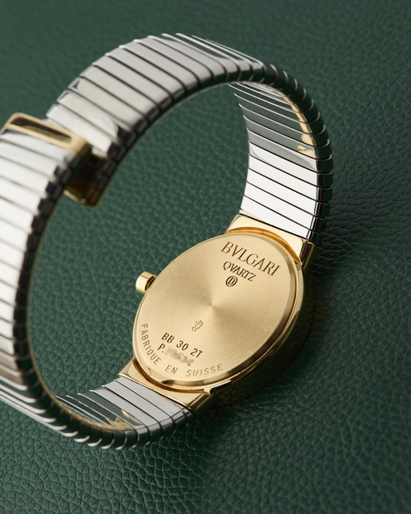 Bulgari Tubogas Ref. BB 30 2T Two Tone 18K Gold Cuff Bracelet - image 7