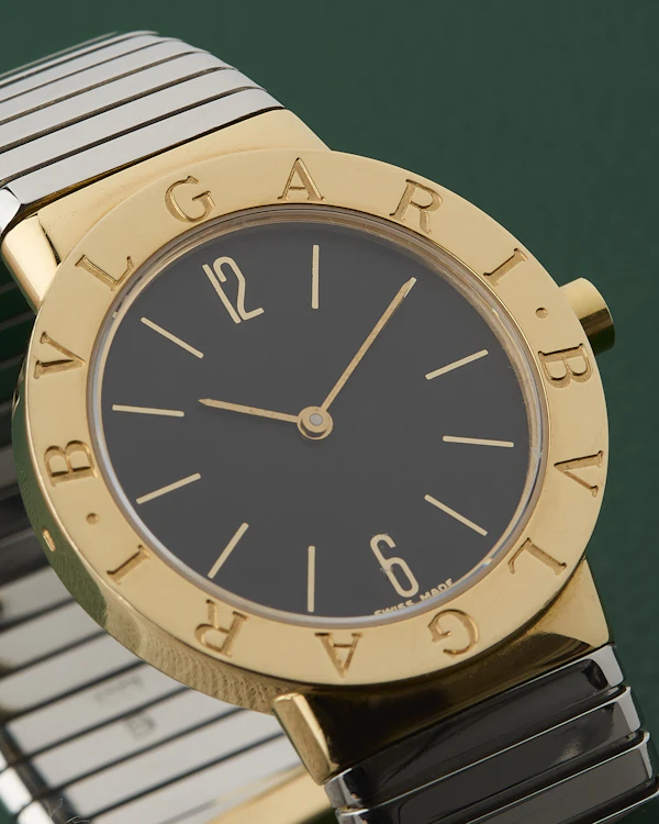 Bulgari Tubogas Ref. BB 30 2T Two Tone 18K Gold Cuff Bracelet - image 8