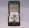 Ceylon Sapphire & Diamond Ring - image 3
