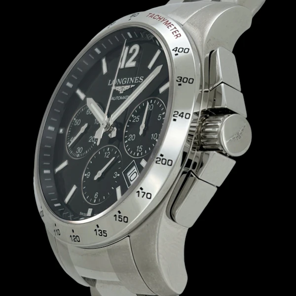LONGINES CONQUEST AUTOMATIC CHRONOGRAPH FULL SET 2012 UNWORN - L2.743.4.56.6 - image 1