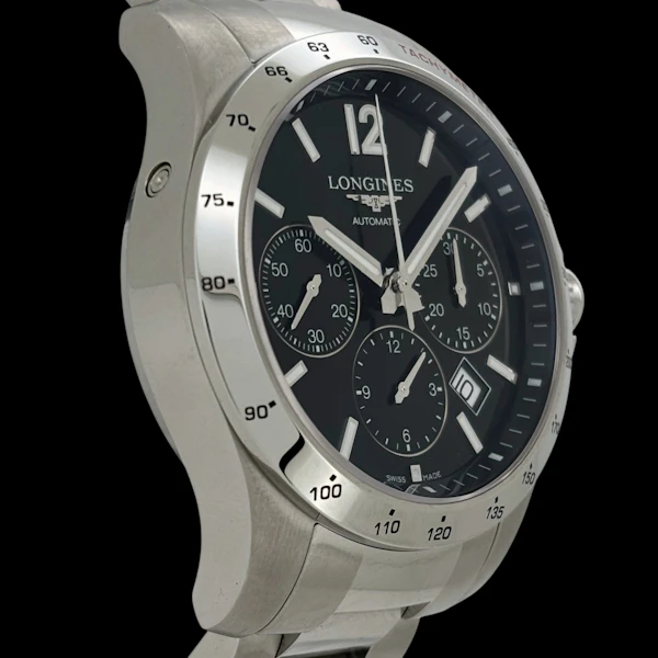 LONGINES CONQUEST AUTOMATIC CHRONOGRAPH FULL SET 2012 UNWORN - L2.743.4.56.6 - image 2
