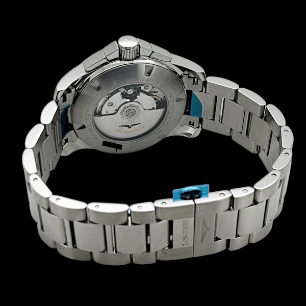 LONGINES CONQUEST AUTOMATIC CHRONOGRAPH FULL SET 2012 UNWORN - L2.743.4.56.6 - image 4