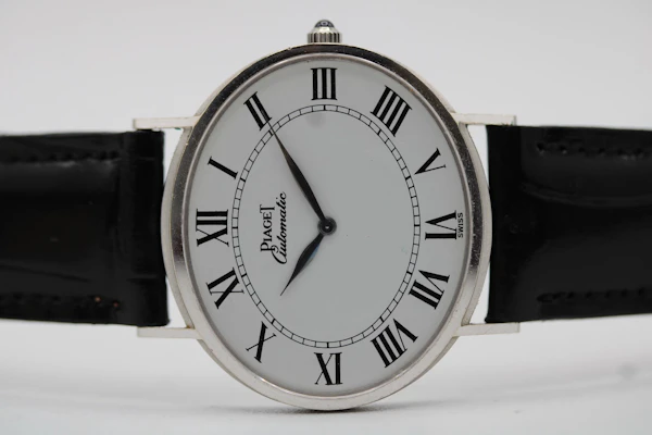 Piaget 18k White Gold 12501 Watch Only 1970s - image 7