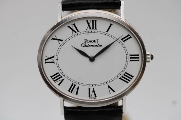 Piaget 18k White Gold 12501 Watch Only 1970s - image 3