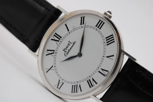 Piaget 18k White Gold 12501 Watch Only 1970s - image 12