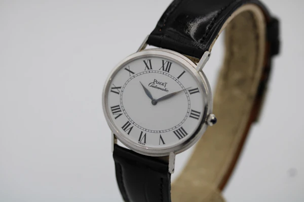 Piaget 18k White Gold 12501 Watch Only 1970s - image 2