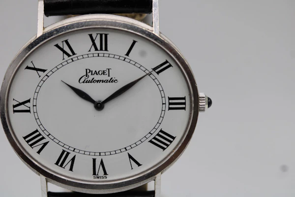 Piaget 18k White Gold 12501 Watch Only 1970s - image 6