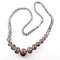 Antique Saphiret Graduated Bead Necklace - Saddingtons Jewellery Stand 375 - image 3