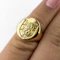 Victorian Heraldic Crest Intaglio Signet Ring - Saddingtons Jewellery Stand 375 - image 4