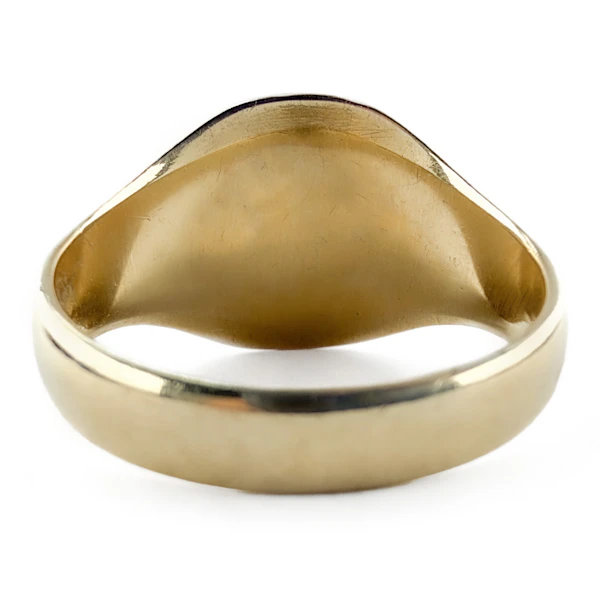 Vintage Gryphon Intaglio Signet Ring - Saddingtons Jewellery Stand 375 - image 3