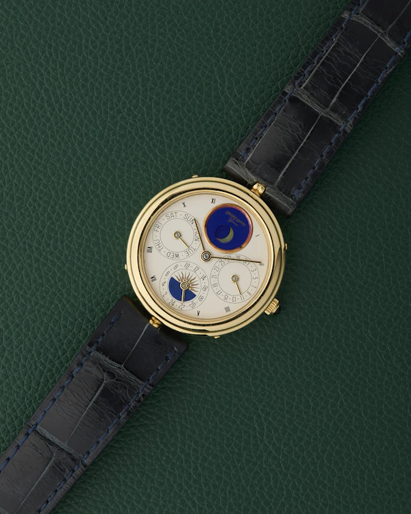 Gérald Genta Day-Date Ref. G2826.4 Moonphase 18K Yellow Gold - image 3