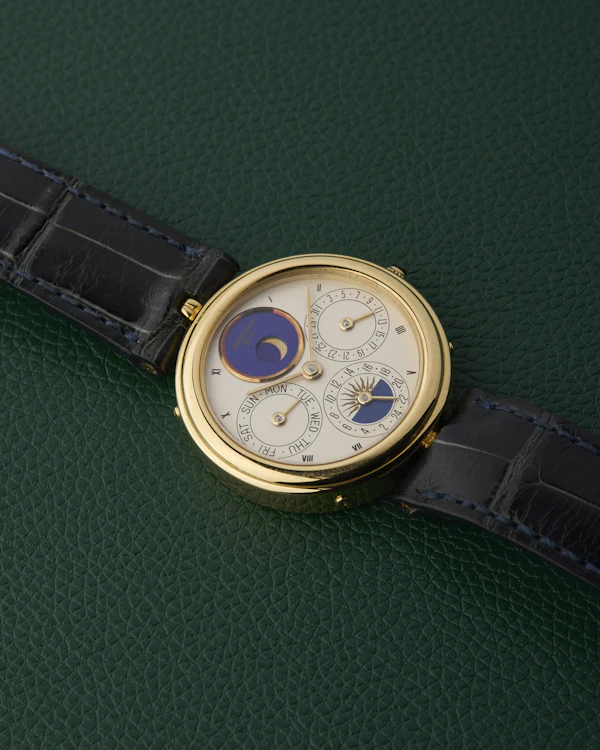 Gérald Genta Day-Date Ref. G2826.4 Moonphase 18K Yellow Gold - image 8