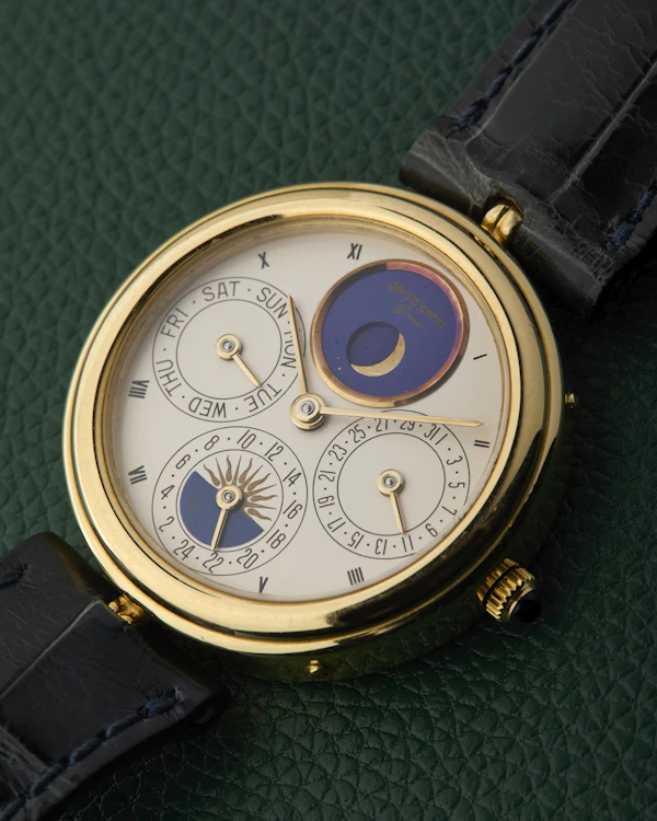 Gérald Genta Day-Date Ref. G2826.4 Moonphase 18K Yellow Gold - image 9