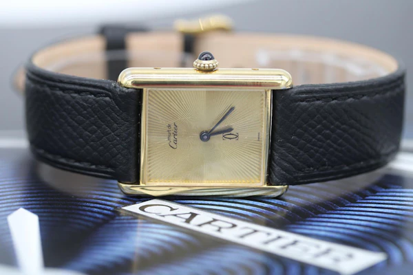 Cartier Tank Must De Cartier Tank Discor Dial - image 4