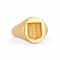 French 18ct Gold Signet Ring, c.1900s - image 1