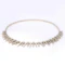 Antique French Old Cut Diamond and Silver-Upon-Gold Fringe Necklace, Circa 1880 - image 2