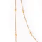 Vintage Italian 18ct Gold Ball Chain Necklace, 79cm long - image 2