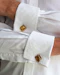 Webb Gold Horse Cufflinks - image 4
