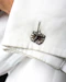 Diamond, Ruby, Silver and Gold Owl Cufflinks, Circa 1970 - image 5