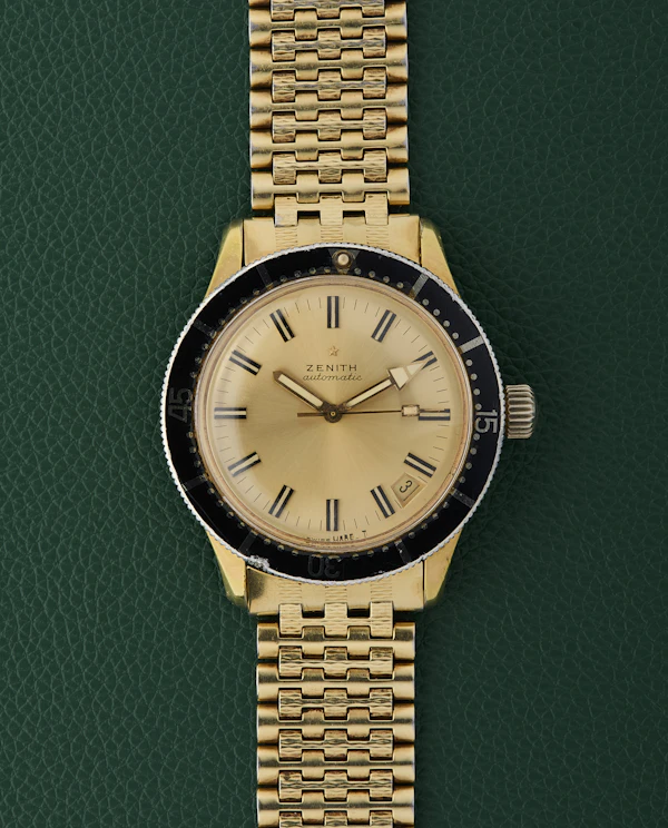 Zenith Ref. P3632 Automatic Diver Vintage Zenith Bracelet - image 1
