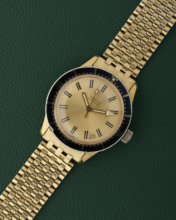 Zenith Ref. P3632 Automatic Diver Vintage Zenith Bracelet - image 3