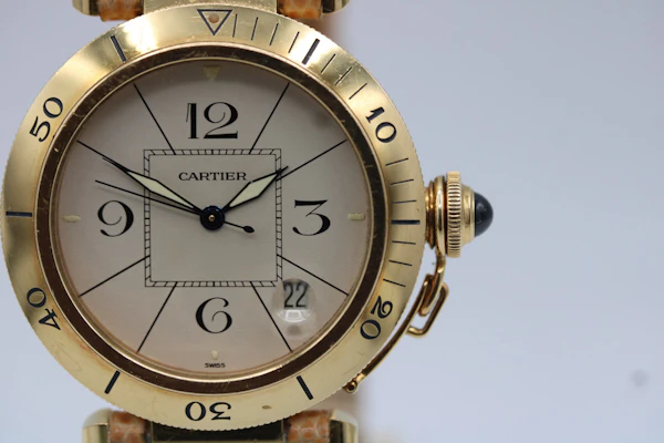 Cartier Pasha 1989 18k Full Set 1991 - image 6