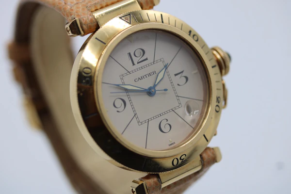 Cartier Pasha 1989 18k Full Set 1991 - image 4