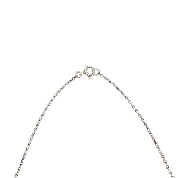 Natural Pearl Platinum Chain - Charlotte Sayers - image 2