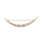 Ruby Diamond Crescent Brooch - Charlotte Sayers - image 2