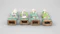 Eight Chinese famille rose Daoist immortals, Qing dynasty, c. 1780 each figure holding its attribute, 24cm high - image 3