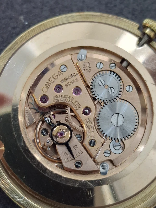 Omega Vintage Cal 620 9ct Gold - 3115487 Case Marked - image 14