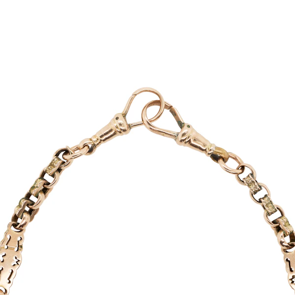 Engraved Link Albert Chain - Charlotte Sayers - image 4