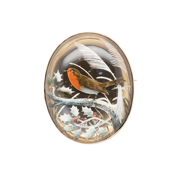 Robin Essex Crystal Brooch - Charlotte Sayers - image 2