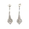 Vintage Diamond Drop Earrings - Charlotte Sayers - image 2