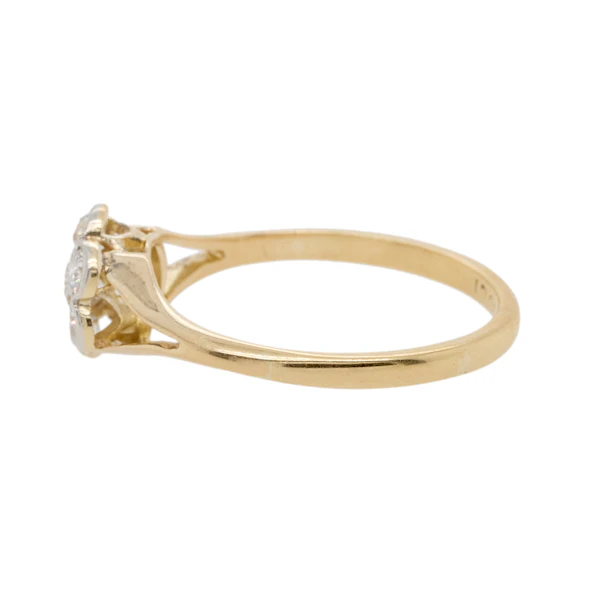 Diamond Daisy Cluster Ring - Charlotte Sayers - image 4