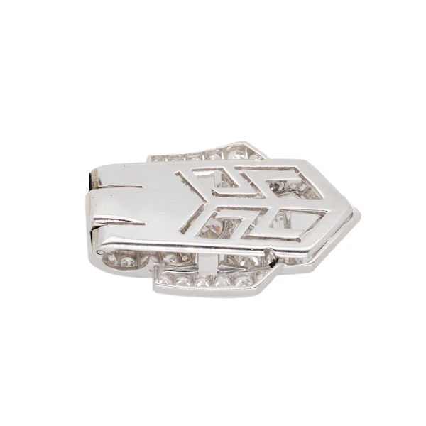 Art Deco Diamond Clip - Charlotte Sayers - image 2