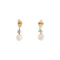 Natural Pearl Diamond Earrings - Charlotte Sayers - image 2