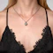 Vintage Platinum Diamond Orb Necklace - image 2
