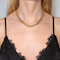 18ct Gold Woven Graduated Necklace - image 2