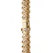 Vintage 14ct Gold Diamond Chevron Link Necklace - image 2