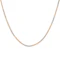 Antique 18ct Gold and Platinum Two-Colour Curb Chain Necklace c.1900 - image 1