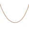 Antique 9ct Rose Gold Oval Belcher Chain Necklace c.1900 - image 1