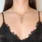 Victorian Aquamarine and Natural Pearl Tassel Drop Necklace in 15ct Gold - image 2