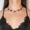Edwardian Amethyst Festoon Necklace in 9ct Gold - image 2