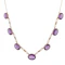 Edwardian Amethyst Festoon Necklace in 9ct Gold - image 1
