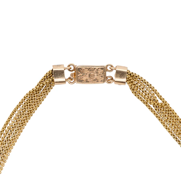 Gold Trace-link Necklace - Charlotte Sayers - image 4