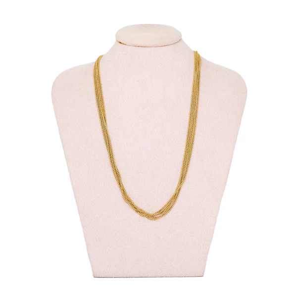 Gold Trace-link Necklace - Charlotte Sayers - image 3