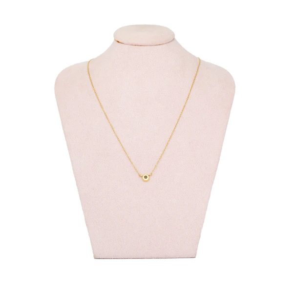 Diamond Solitaire Necklace - Charlotte Sayers - image 3