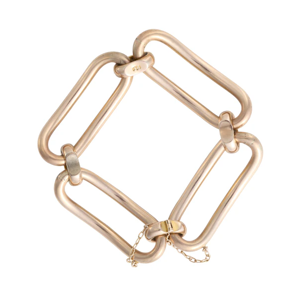Gold Link Bracelet - Charlotte Sayers - image 2