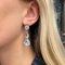 Victorian Rock Crystal Earrings - Charlotte Sayers - image 2